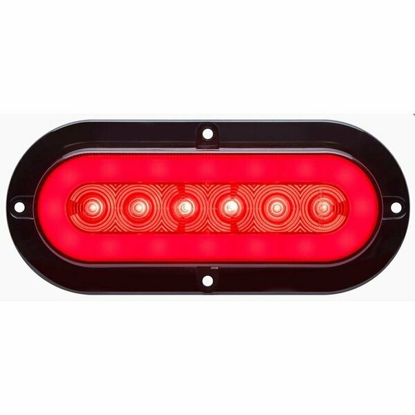 Optronics Red Stop/Turn/Tail Light, Hard Wired STL178RB